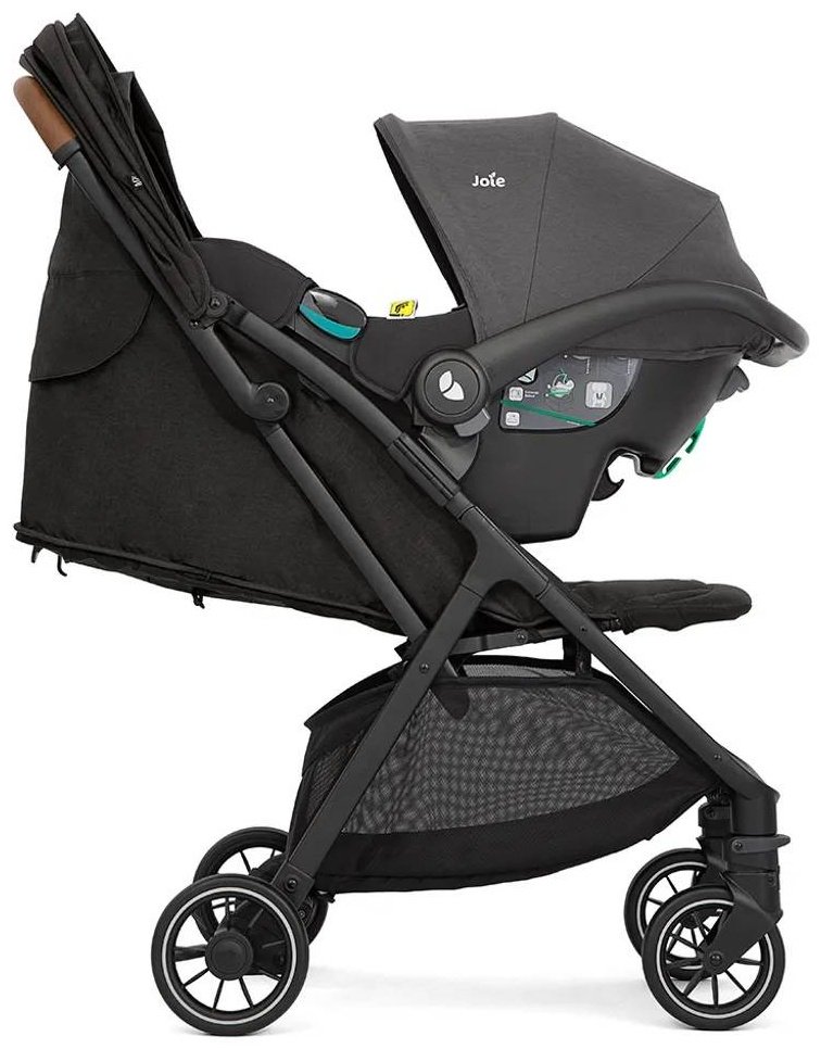 Коляска универсальная 2 в 1 Joie Pact Pro 2в1 Shale/Ramble V2 Shale, черный