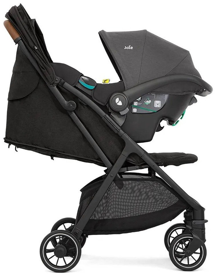 Коляска универсальная 2 в 1 Joie Pact Pro 2в1 Shale/Ramble V2 Shale, черный купить,154700