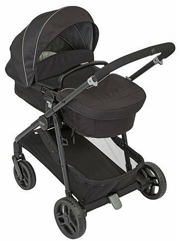 Коляска трансформер Graco Transform Slate, черный