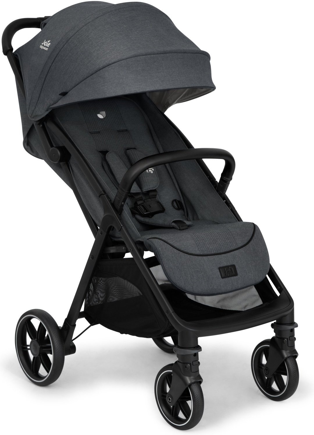 Коляска универсальная 2 в 1 Joie Parcel LX Ebony/Ramble XL Pebble, серый, темно-серый