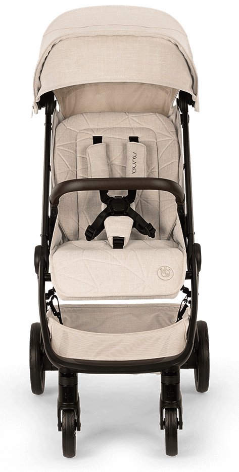 Коляска прогулочная Nuna TRVL LX BMW Mica, бежевый