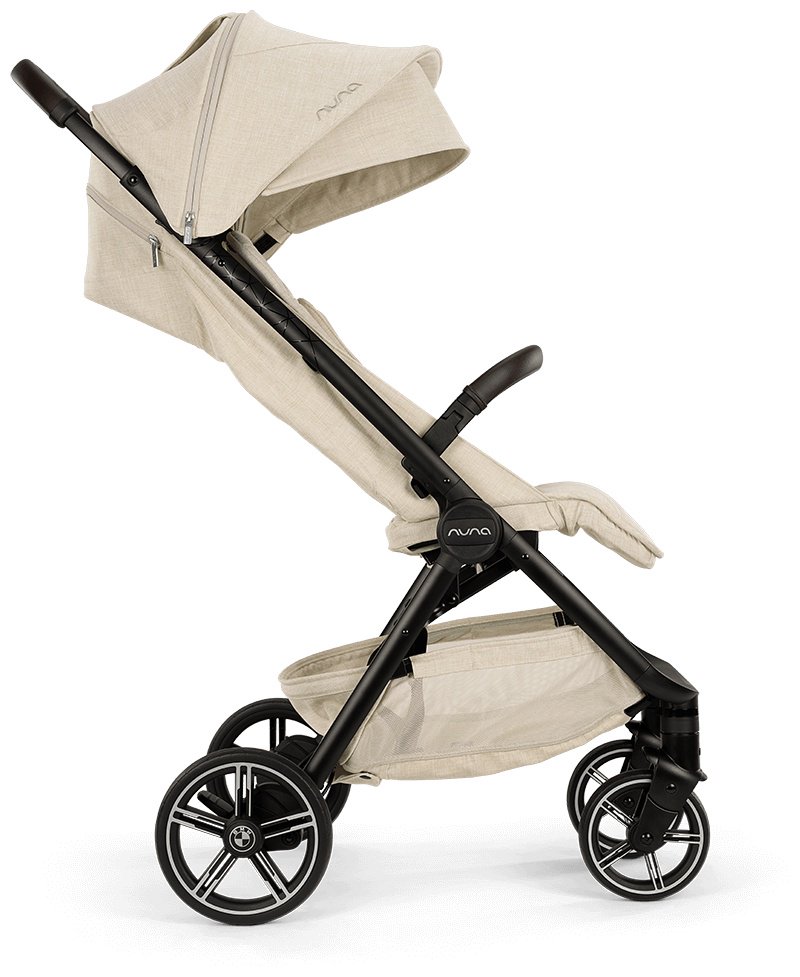 Коляска прогулочная Nuna TRVL LX BMW Mica, бежевый
