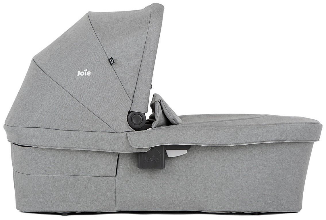Коляска универсальная 2 в 1 Joie Parcel LX Ebony/Ramble XL Pebble, серый, темно-серый купить,NaN