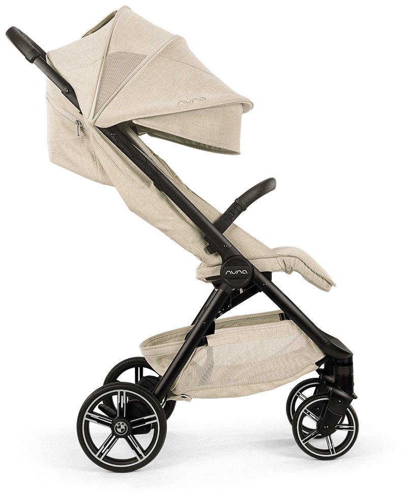 Коляска прогулочная Nuna TRVL LX BMW Mica, бежевый