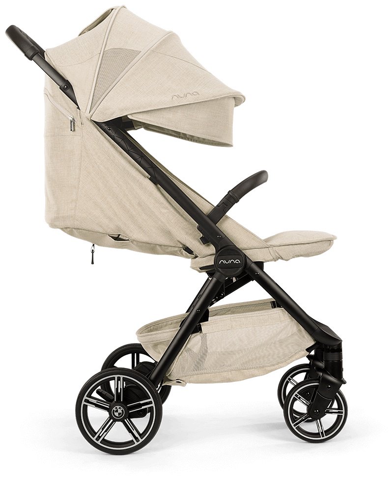 Коляска прогулочная Nuna TRVL LX BMW Mica, бежевый купить,229900