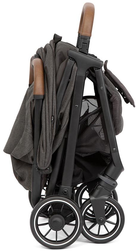 Коляска универсальная 2 в 1 Joie Pact Pro 2в1 Shell Gray/Ramble XL Pebble, темно-серый, черный