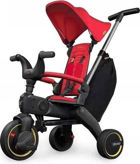 Трёхколёсный велосипед Doona Liki Trike S3 красный купить,152990