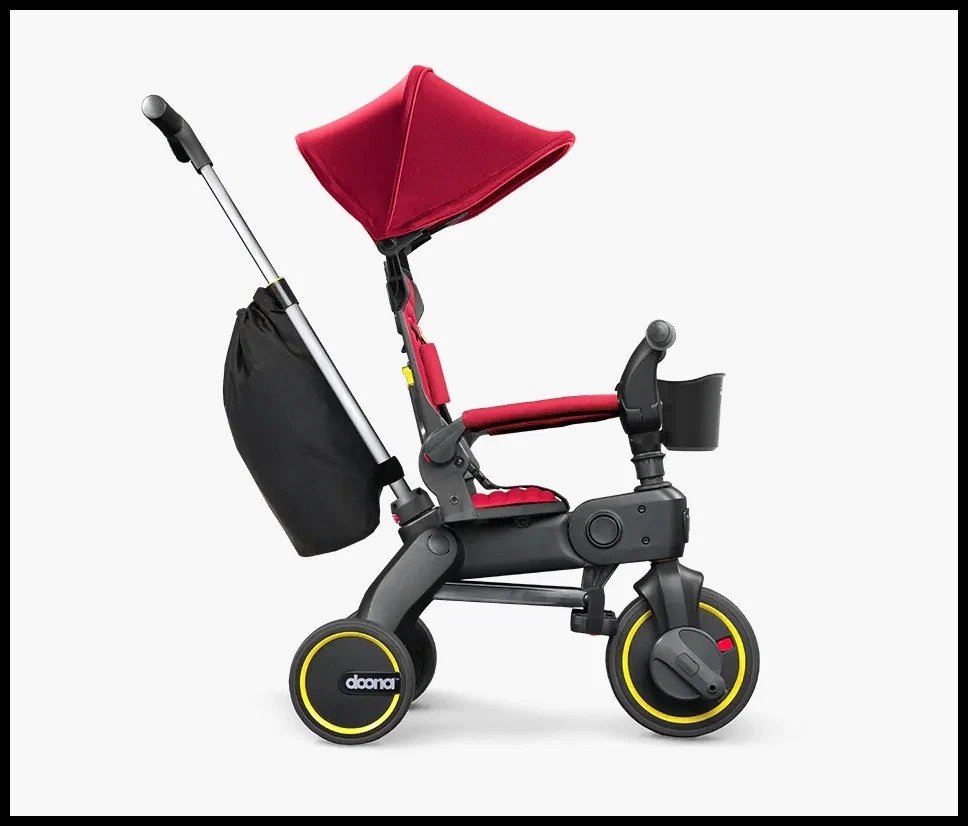 Трёхколёсный велосипед Doona Liki Trike S3 красный