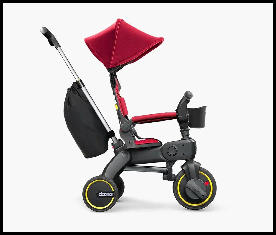 Трёхколёсный велосипед Doona Liki Trike S3 красный купить,152990