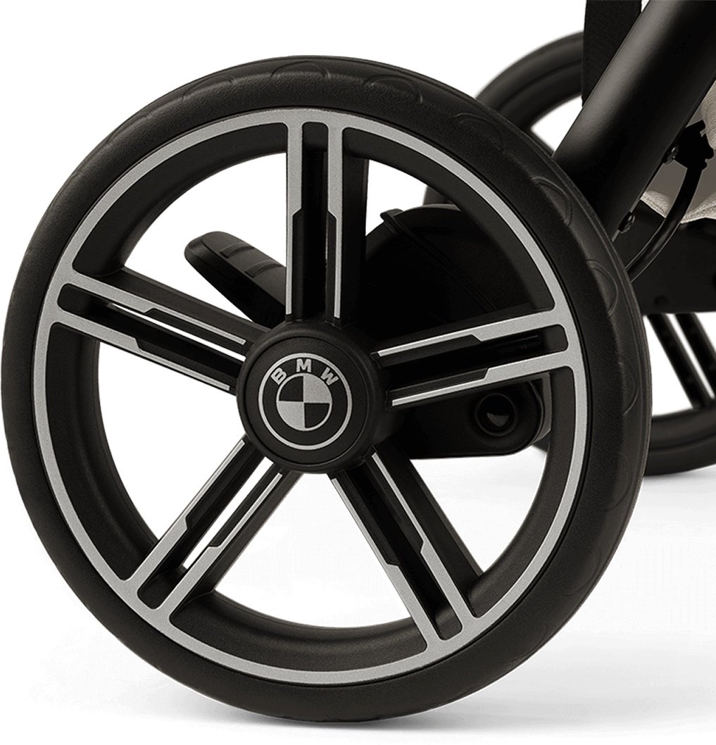 Коляска прогулочная Nuna TRVL LX BMW Mica, бежевый купить,229900
