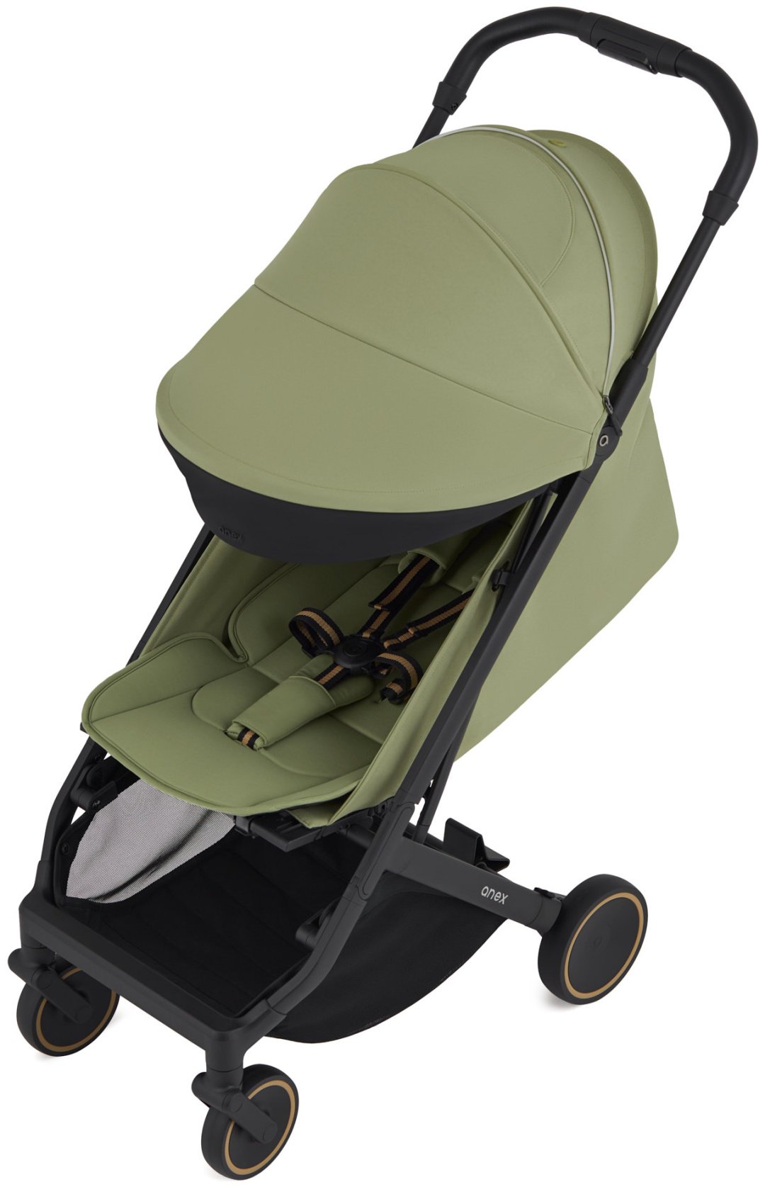 Коляска прогулочная Anex Air-x2 AX-03, оливковый