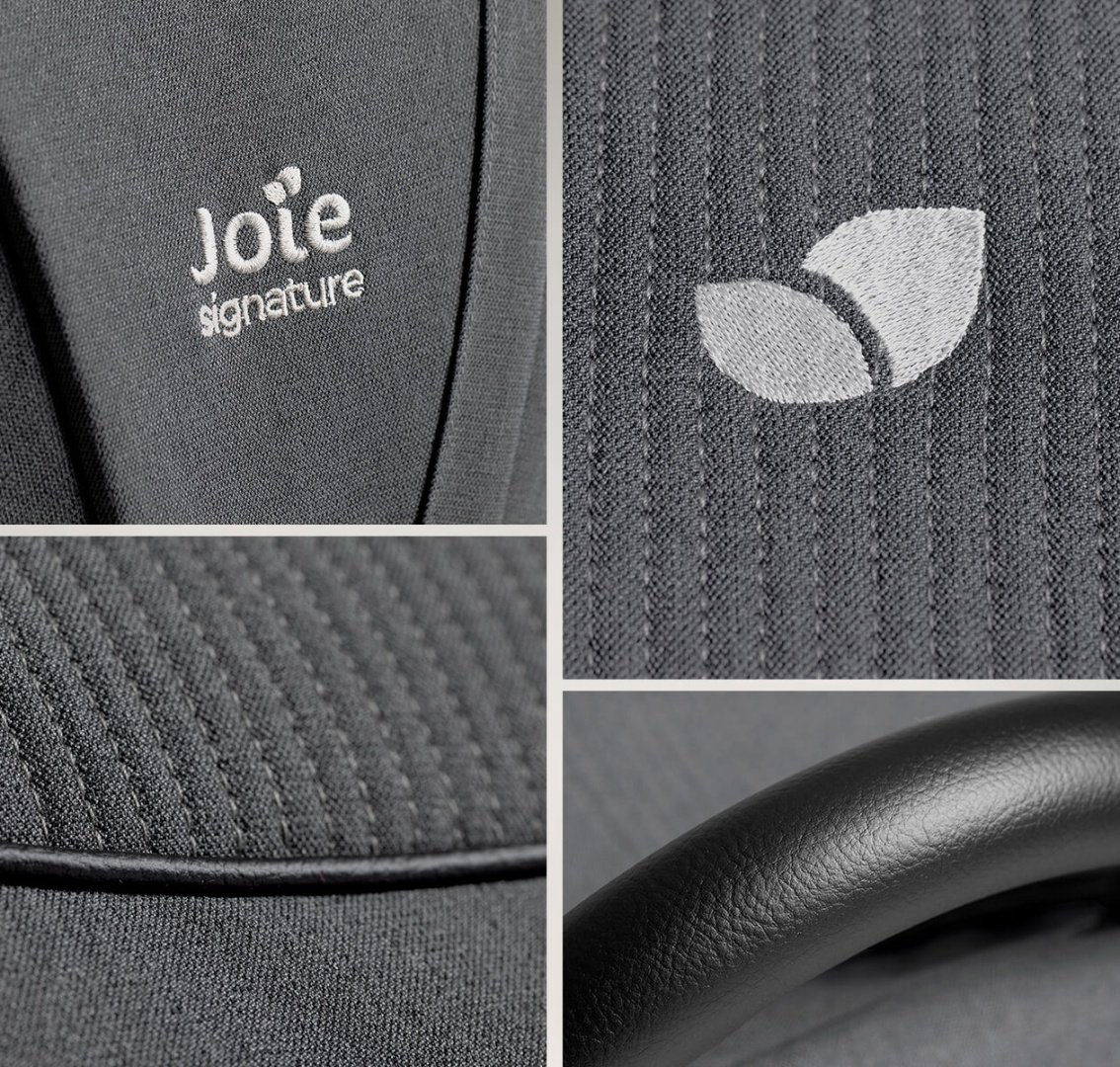 Коляска универсальная 2 в 1 Joie Parcel LX Ebony/Ramble XL Pebble, серый, темно-серый купить,NaN
