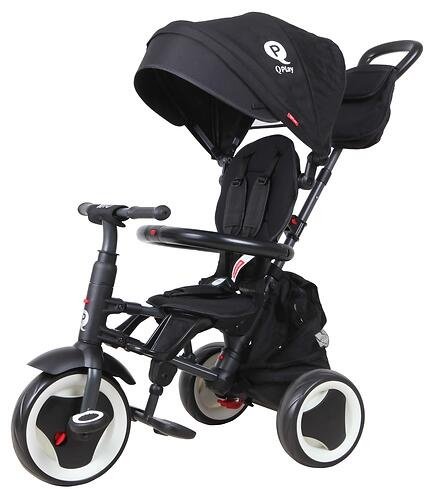 Трёхколёсный велосипед QPLAY RITO Plus черный