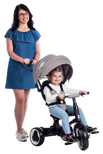 Трёхколёсный велосипед QPLAY RITO Plus черный