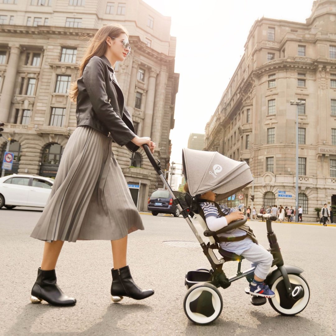 Трёхколёсный велосипед QPLAY RITO Plus черный