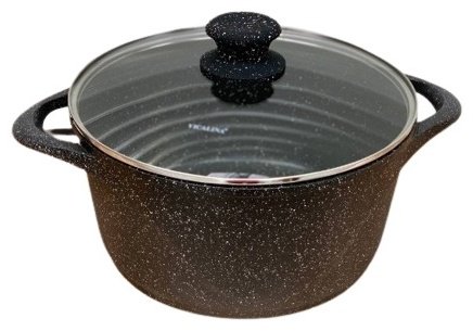 Кастрюля 4.6 л, Vicalina Casserole VL0124 мраморная крошка купить,NaN