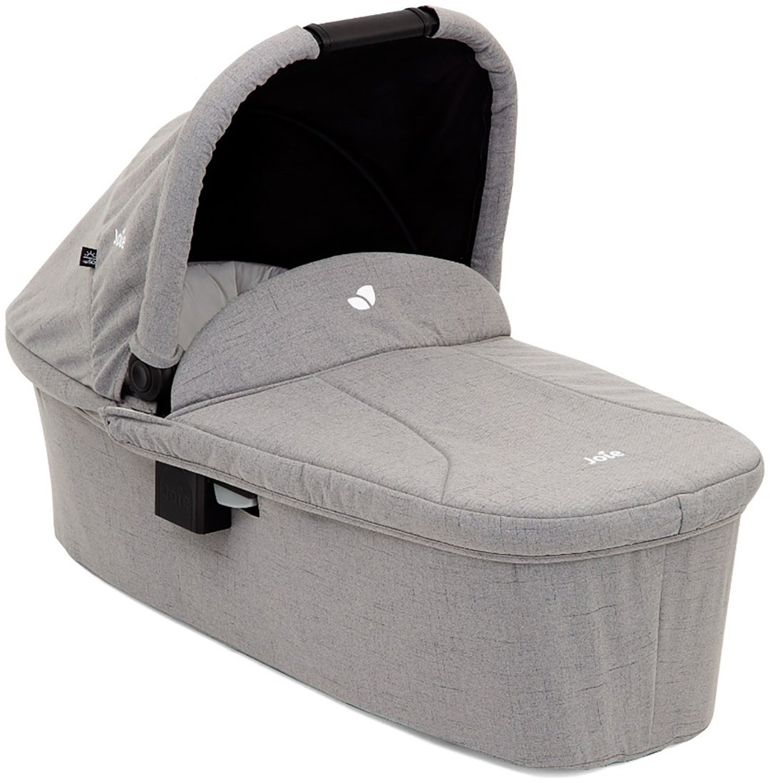 Коляска универсальная 2 в 1 Joie Versatrax Pavement/Ramble XL Gray Flannel, черный, серый