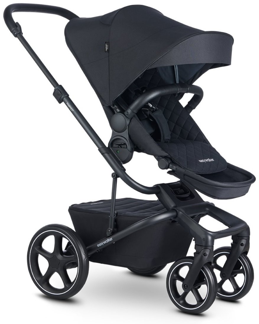Easywalker Harvey5 Premium Diamond Black прогулочная коляска черная купить,NaN