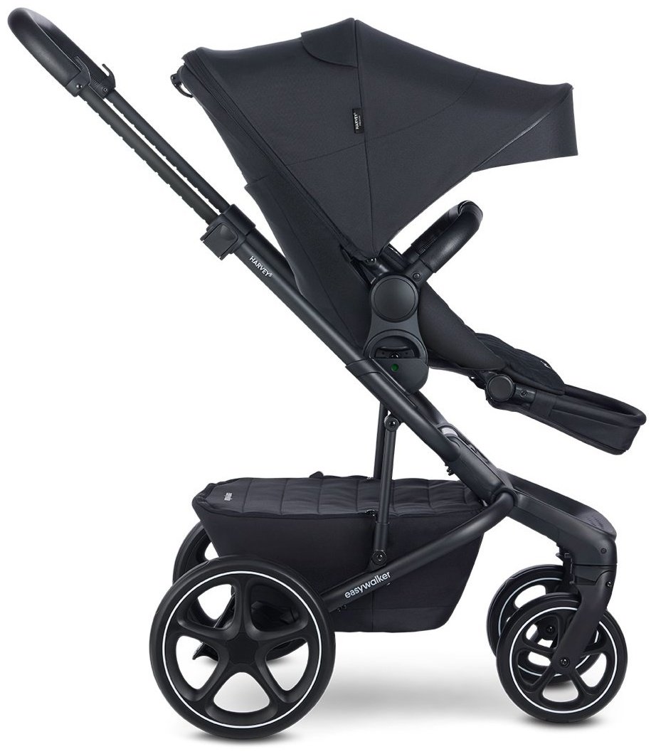 Easywalker Harvey5 Premium Diamond Black прогулочная коляска черная купить,NaN