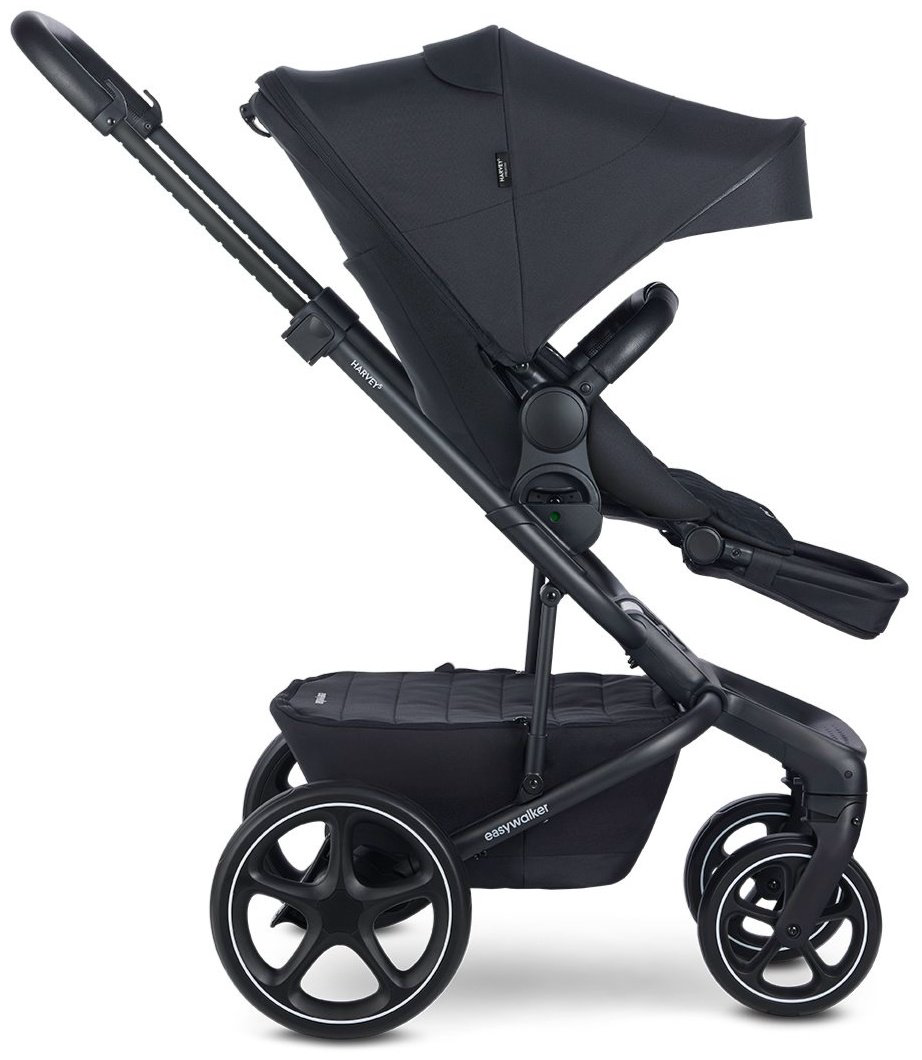 Easywalker Harvey5 Premium Diamond Black прогулочная коляска черная купить,NaN