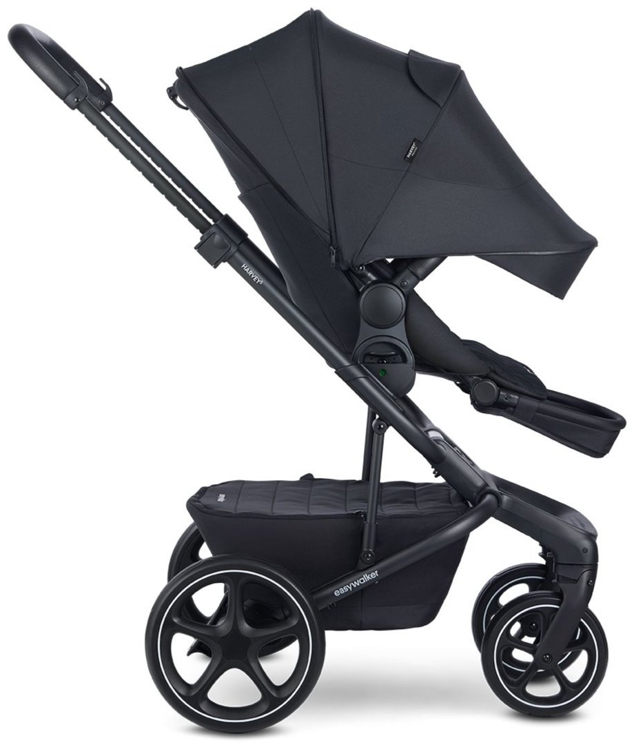Easywalker Harvey5 Premium Diamond Black прогулочная коляска черная купить,NaN