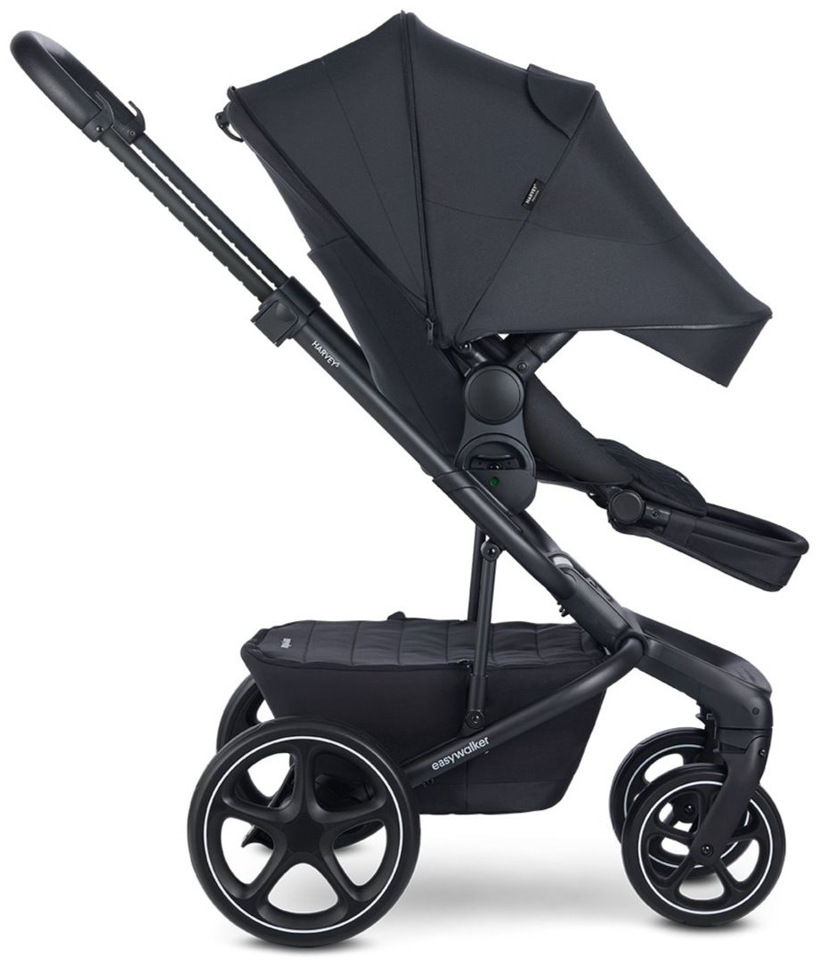 Easywalker Harvey5 Premium Diamond Black прогулочная коляска черная купить,NaN