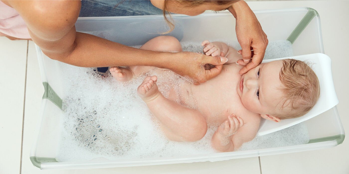 Stokke Flexi Bath Bundle, 64x30 см, бежевый