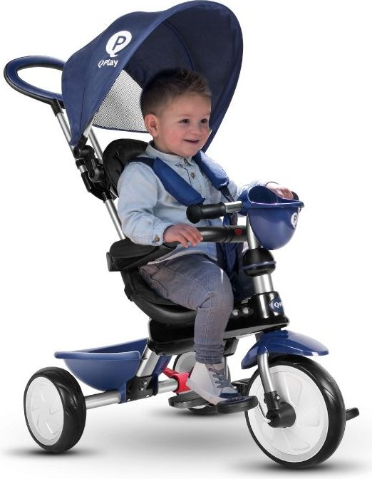 Трёхколёсный велосипед QPLAY Cosy серый - ForteMarket Трёхколёсный велосипед QPLAY Cosy серый купить,44990