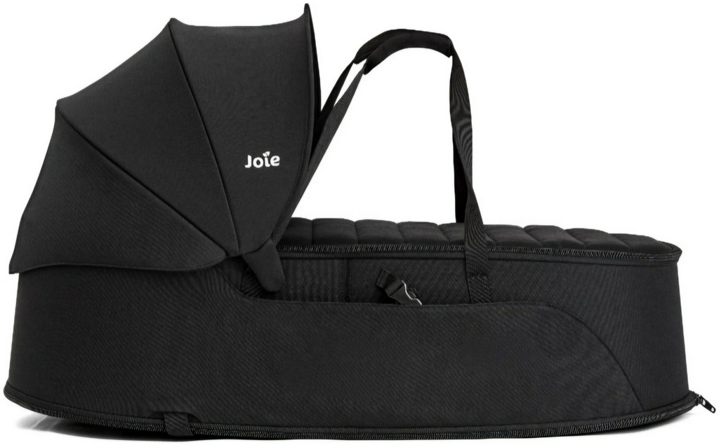 Люлька-переноска Joie Soft Carry Cot Shale макс. возраст 6 месяцев черный