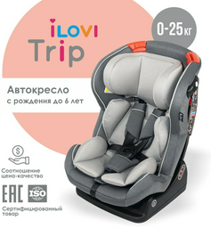 Автокресло iLovi Trip Cloud Grey 0/1/2 (до 25 кг) серый