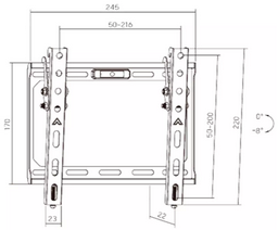 Кронштейн ARAY+ KL37-22T 13"-43"