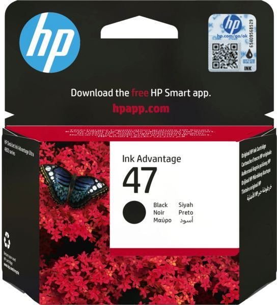 Картридж HP 47 DeskJet Ink Advantage Ultra 4828 6ZD21AE черный