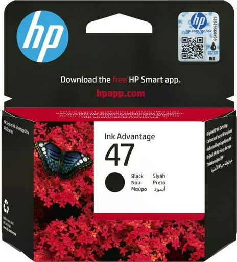 Картридж HP 47 DeskJet Ink Advantage Ultra 4828 6ZD21AE черный
