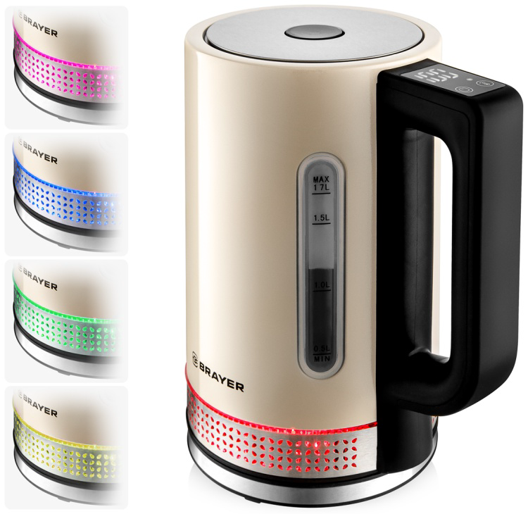 Электрический чайник Brayer BR1068 Beige
