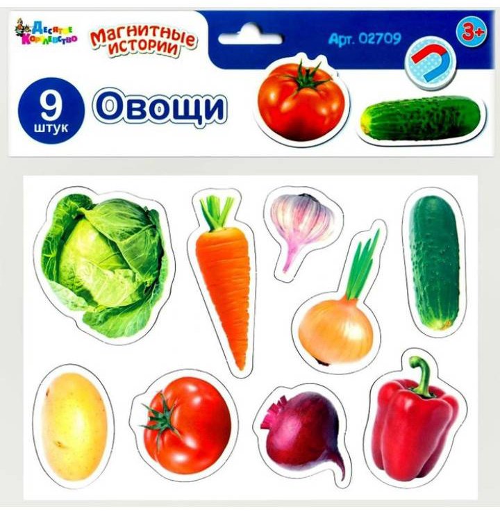 Магнитная игра Десятое Королевство Магнитные истории Овощи 02709 купить,NaN