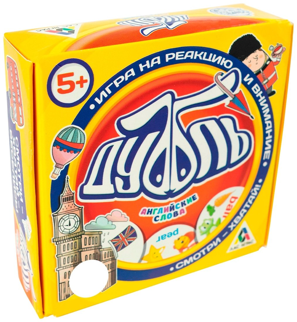 Настольная игра Лас Играс Дуббль Английские слова 2579446 купить,NaN