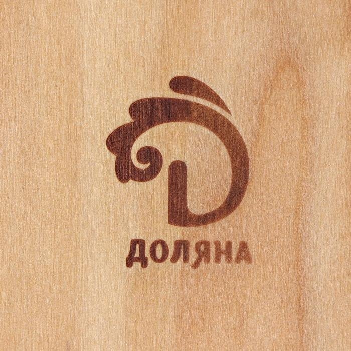 Доляна менажница 7369910 1 шт, дерево купить,NaN
