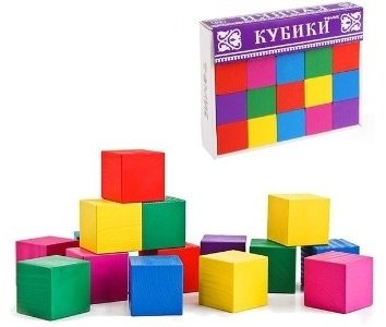 Кубики Томик деревянные цветные купить,NaN