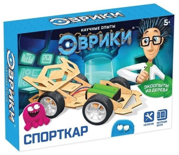 Эврики Спорткар работает от батареек купить,NaN