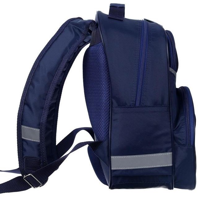 Рюкзак Calligrata пластик, текстиль синий купить,NaN