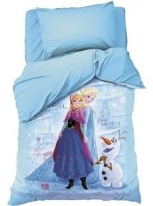 Комплект Disney Холодное сердце детский хлопок, поплин, 1 наволочка: 50x70 см купить,NaN