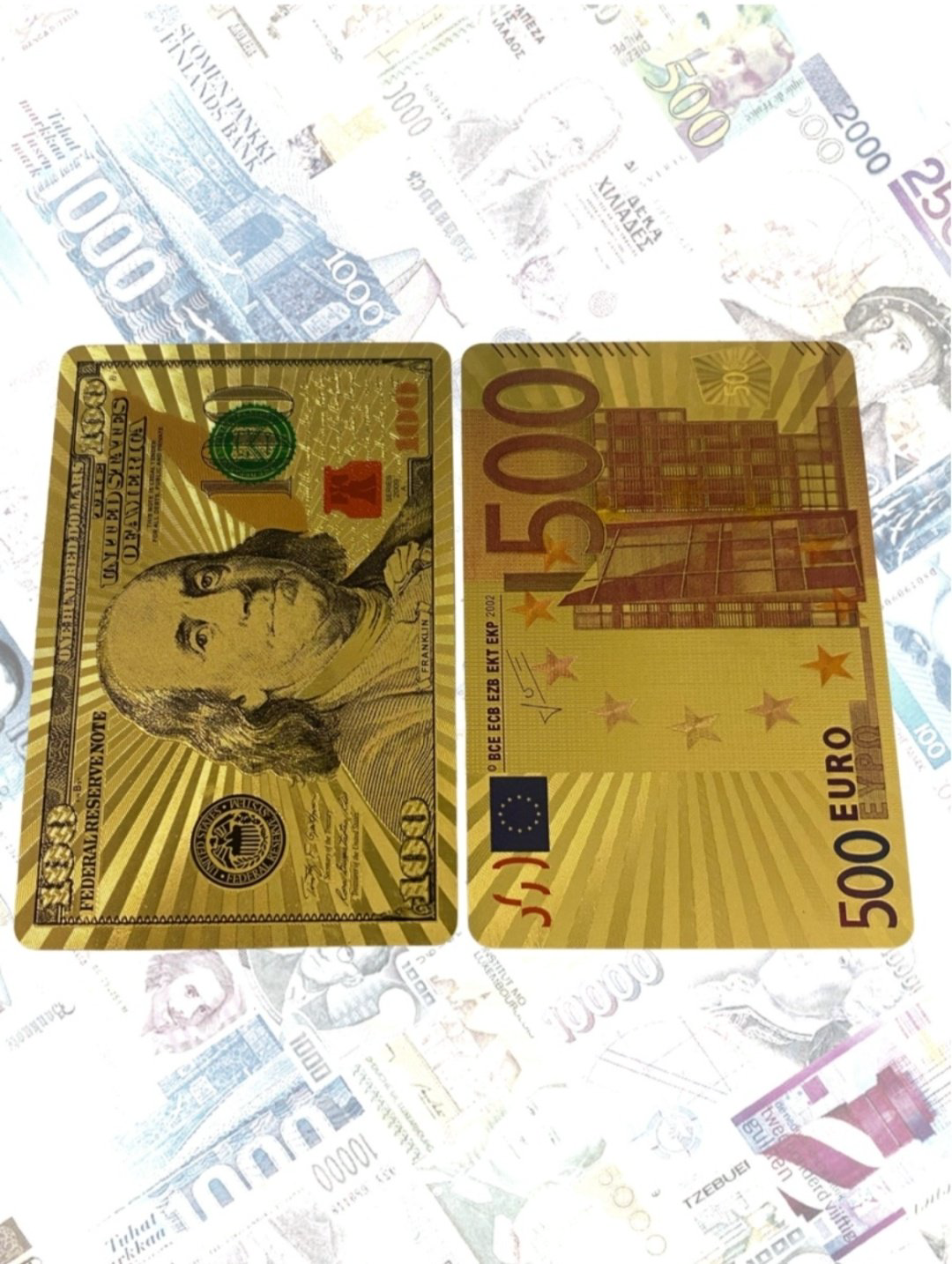 Карты игральные 100 долларов пластиковые 54 шт купить,NaN