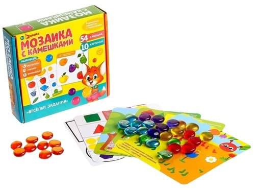 Карточки Zabiaka мозаика с камушками купить,NaN