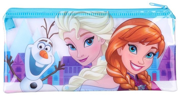 Пенал Disney Холодное сердце, застежка молния, мультиколор купить,NaN