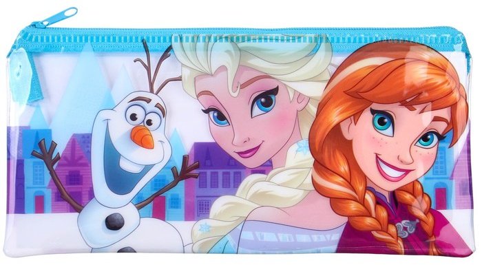 Пенал Disney Холодное сердце, застежка молния, мультиколор купить,NaN