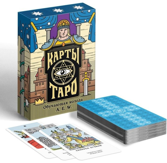 Карты Таро Лас Играс Обучающая колода 4550986 78 карт купить,NaN