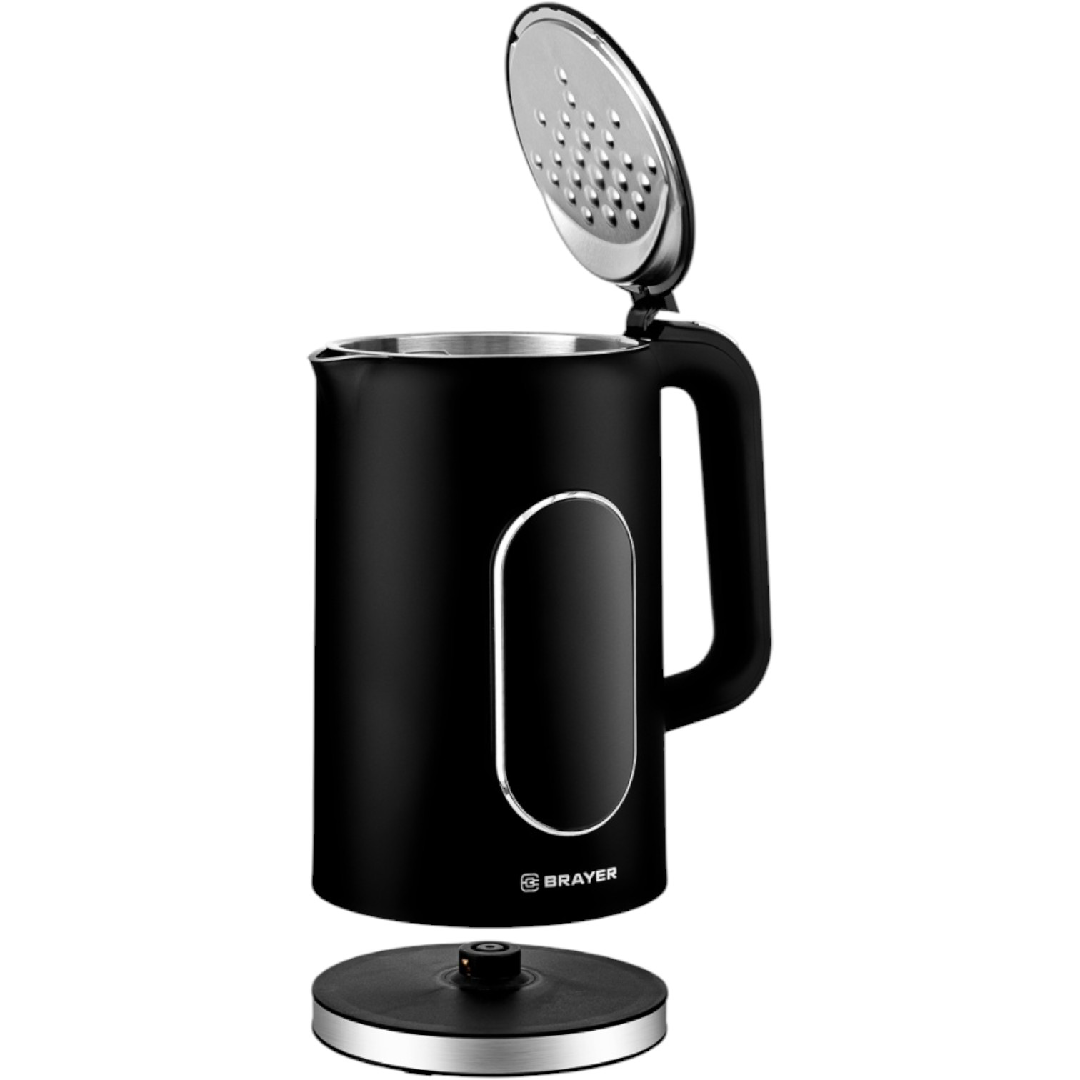Электрический чайник Brayer BR6107BK Black купить,NaN