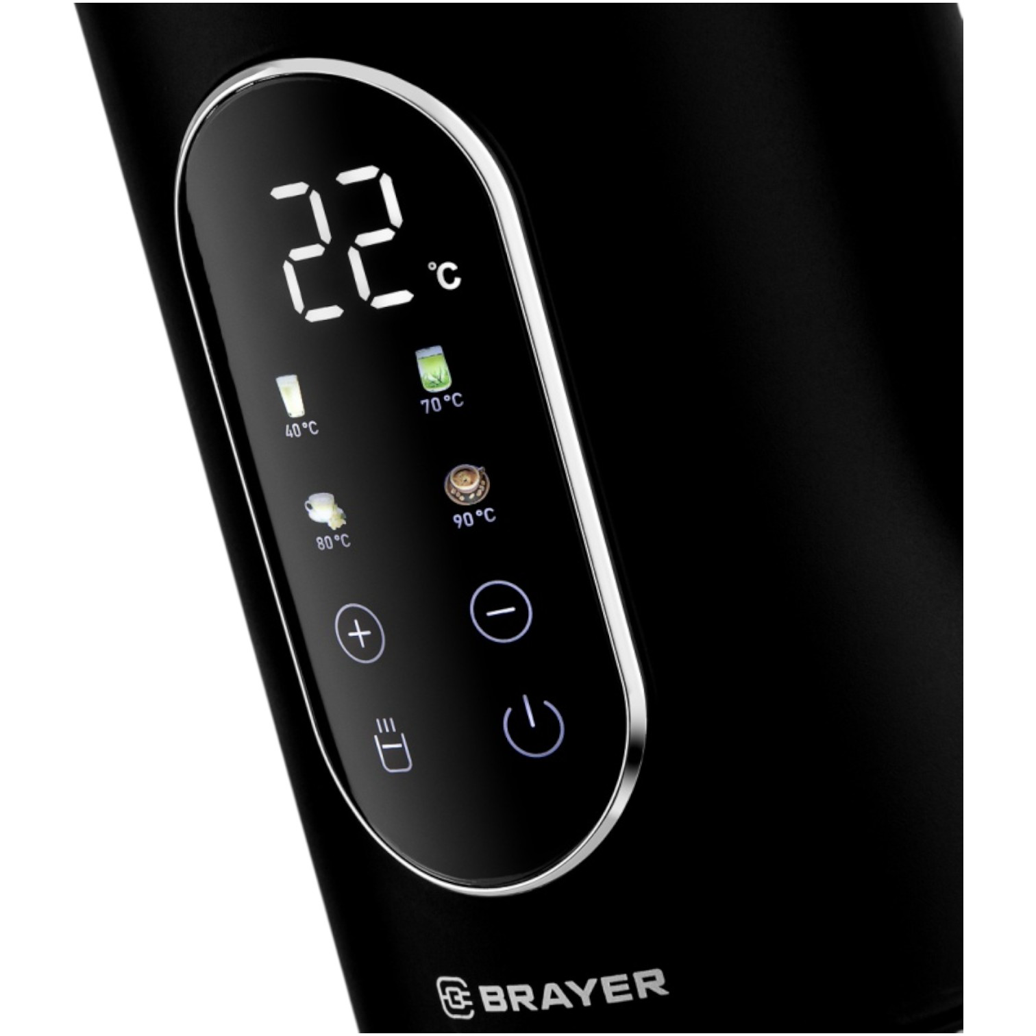 Электрический чайник Brayer BR6107BK Black купить,NaN