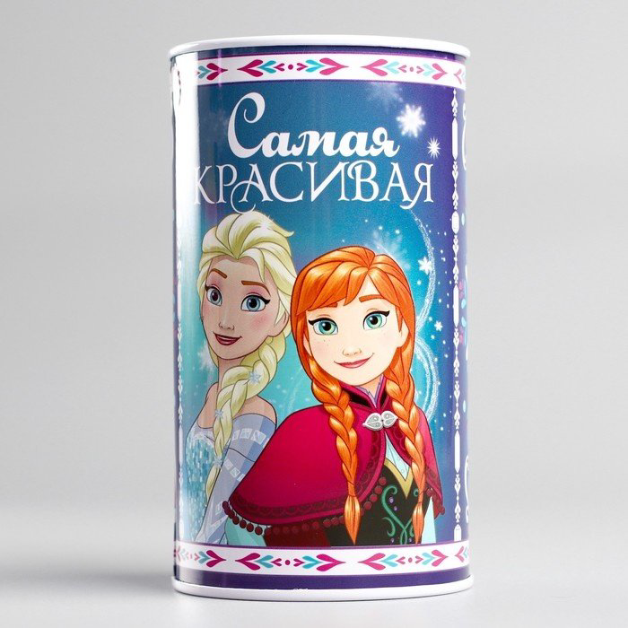 Копилка Disney Копилка металлическая, 6.5 см 6.5 см 12 см «Самая красивая», Холодное сердце, металл купить,NaN