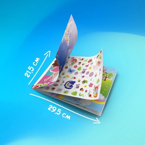 Наклейки Буква-ленд 500 наклеек для девочек 4608424 купить,NaN